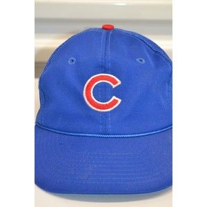 Vintage Chicago Cubs MLB Snapback Trucker Hat Twins Brand Mesh Hat